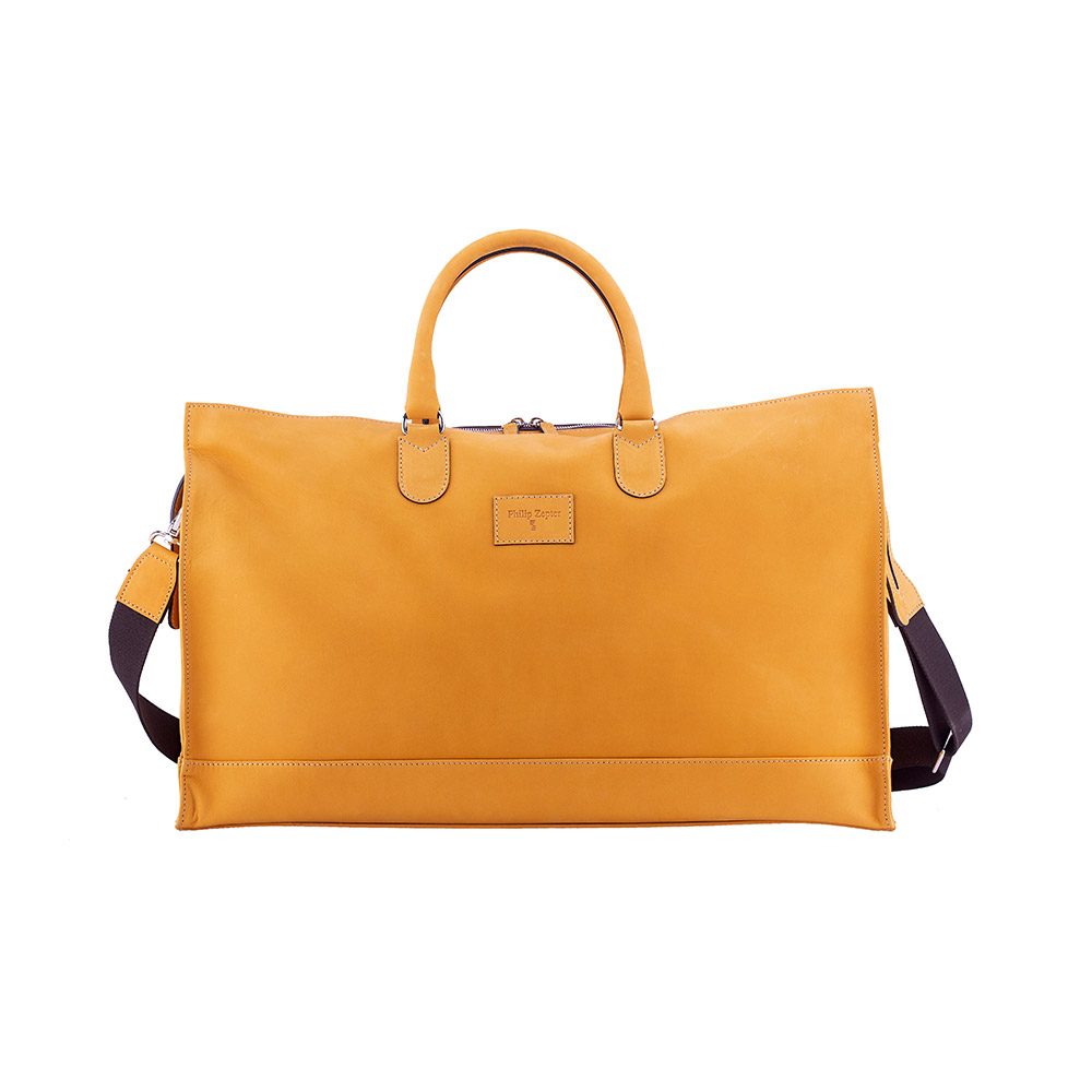 TRAVEL BAG NUBUCK YELLOW - Zepter Shop