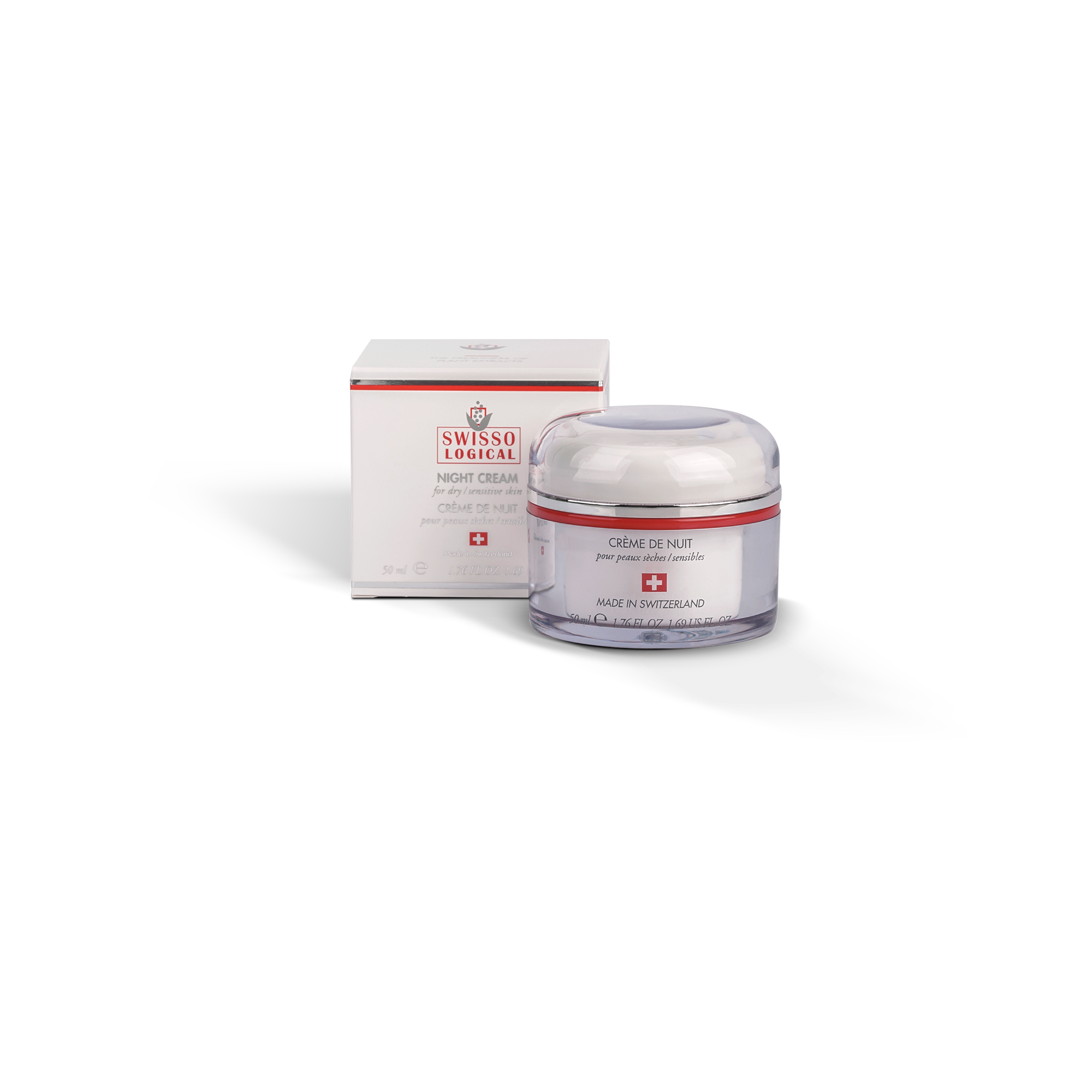 ◎SOIGNE night cream Swisso Logical - Night Cream for dry/sensitive skin - Zepter Shop