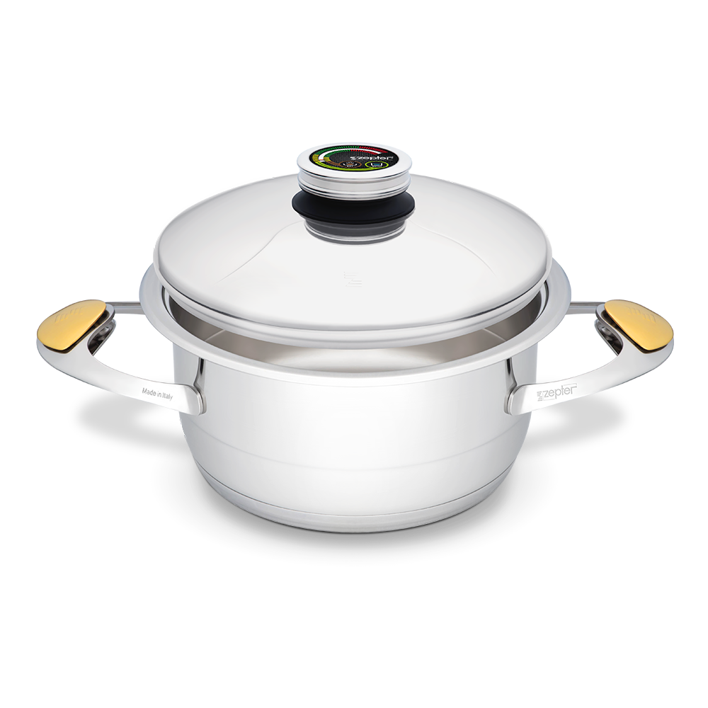 Casserole, 3.0 litres, Ø 20cm with lid and analog thermocontrol
